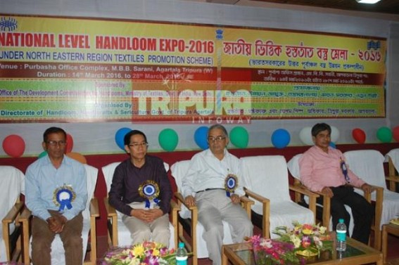 National level Handloom Expo inaugurated 